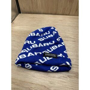 Subaru Logo All Over Print Blue Beanie New Blue Subaru Of Bend OR